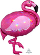 Iridescent Pink Flamingo 33" Mylar Foil Balloon