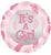 Anagram Mylar & Foil It's a Girl Cute Baby Feet 18″ Balloon