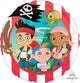 Globo Jake y los Piratas de Nunca Jamás 18″