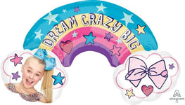 Anagram Mylar & Foil JoJo Siwa Dream Crazy Big Rainbow 37″ Balloon