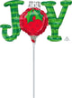 JOY Ornament 11″ Balloon (requires heat-sealing)