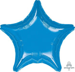 Anagram Mylar & Foil Jumbo Blue Star 32″ Balloon