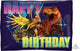 Jurassic World HBD Globo de lámina de Mylar de 16"