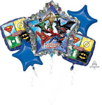 Anagram Mylar & Foil Justice League Birthday Balloon Bouquet