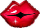 Kissy Labios Rojos Globo 17″