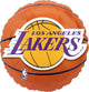 Baloncesto LA Lakers Baloncesto 18″ Globo Foil