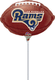 LA Rams Football 9″ Balloon (requires heat-sealing)