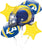 Anagram Mylar & Foil LA Rams NFL Football Balloon Bouquet