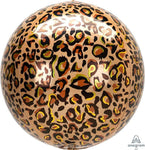 Anagram Mylar & Foil Leopard Print 16″ Orbz Balloon