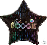 Anagram Mylar & Foil Let's Boogie '70s Disco Fever 19″ Balloon