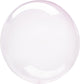 Globo Rosa Claro Crystal Clearz 18″