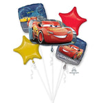 Anagram Mylar & Foil Lightning McQueen Balloon Bouquet