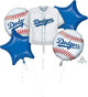 Ramo de globos de los Dodgers de Los Ángeles
