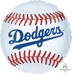 Anagram Mylar & Foil Los Angeles Dodgers Baseball 18″ Balloon