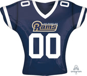 Anagram Mylar & Foil Los Angeles Rams Jersey 24″ Balloon