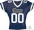 Anagram Mylar & Foil Los Angeles Rams Jersey 24″ Balloon