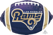 Anagram Mylar & Foil Los Angeles Rams Team Colors 17" Mylar Foil Balloon