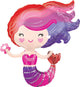 Lovely Mermaid Ombre 30″ Balloon