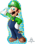 Luigi 38" Mylar Foil Balloon
