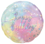 Anagram Mylar & Foil Luminous Happy Birthday 18″ Balloon
