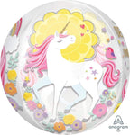 Anagram Mylar & Foil Magical Unicorn 16" Orbz Balloon