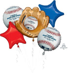 Anagram Mylar & Foil Major League Baseball Balloon Bouquet