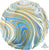 Marblez™ Blue Circle 18″ Balloon