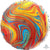 Anagram Mylar & Foil Marblez™ Colorful Circle 18″ Balloon