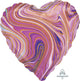 Marblez™ Purple Heart 18″ Balloon