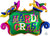 Mardi Gras Celebration 34″ Foil Balloon