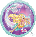 Anagram Mylar & Foil Mermaid Barbie Balloon 17″