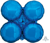 Anagram Mylar & Foil Metallic Blue Magic Arch 24″ Balloon