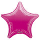 Metallic Fuchsia Star 19″ Balloon