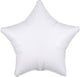 Metallic White Balloon