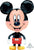 Anagram Mylar & Foil Mickey 30" AirWalker Balloon