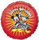 Mickey Donald Goofy Feliz Cumpleaños Globo 18″