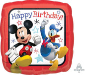 Anagram Mylar & Foil Mickey Roadster Racers HBD 17″ Balloon