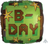Anagram Mylar & Foil Minecraft TNT B-Day Party 17″ Foil Balloon
