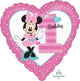 Minnie 1st Birthday 17″ Balloon