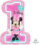 Globo Minnie Happy Helpers Feliz Cumpleaños 17″ – instaballoons Wholesale