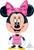 Anagram Mylar & Foil Minnie 31" AirWalker Balloon