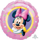 Globo de 18″ con retrato circular de Minnie Mouse