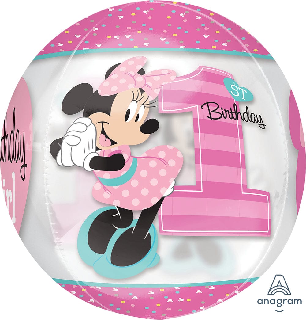 Happy 1st Birthday Minnie Mouse