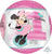 Anagram Mylar & Foil Minnie Mouse Disney 1st Birthday Orbz 16″ Balloon