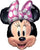 Anagram Mylar & Foil Minnie Mouse Forever 26″ Foil Balloon