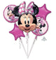 Ramo de globos de Minnie Mouse para siempre