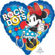 Minnie Rock the Dots 17″ Balloon