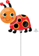 Globo Airfill Miss LadyBug 10″