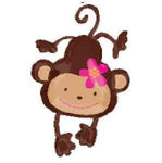 Anagram Mylar & Foil Monkey Love 40″ Balloon