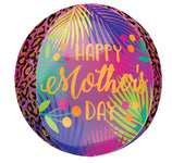 Anagram Mylar & Foil Mother's Day Tropical Orbz 16″ Balloon